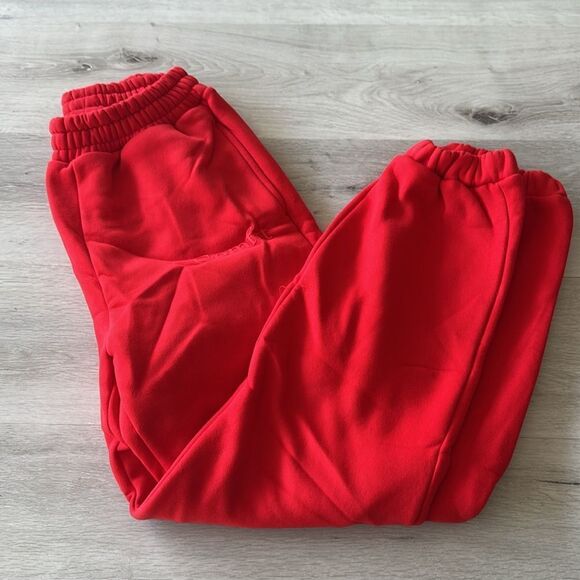 Comfort Minimalist Sweatpants Crimson S NWT IN PACKAGE - Picture 8 of 11
